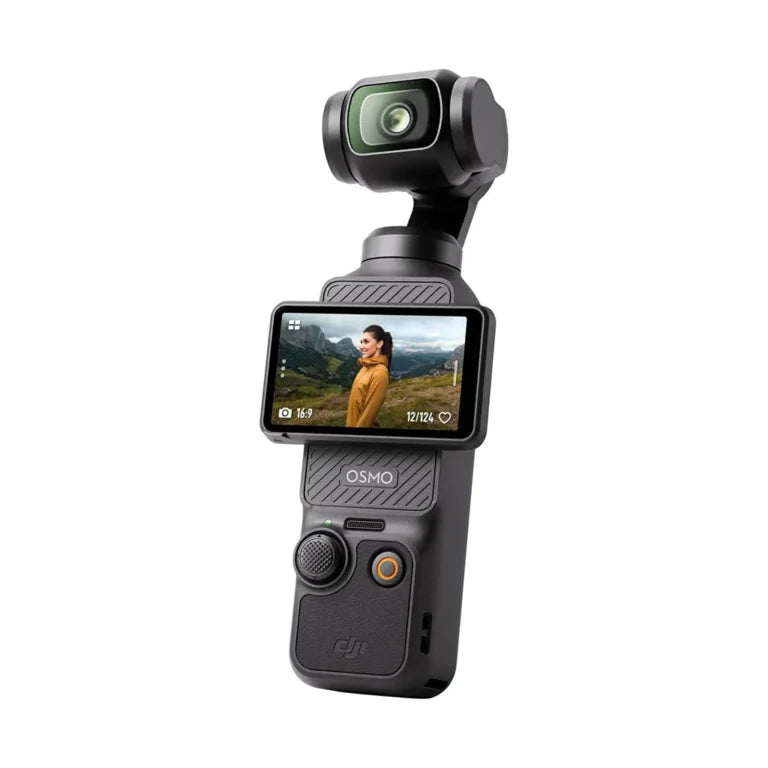 كاميرا DJI Osmo Pocket 3 القياسية المحمولة مع مثبت يدوي – مستشعر 1 بوصة وفيديو 4K