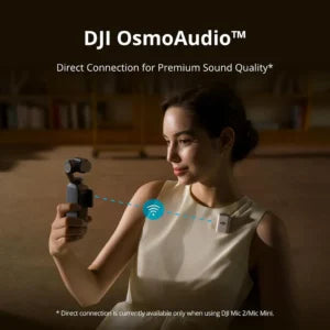 كاميرا DJI Osmo Pocket 3 القياسية المحمولة مع مثبت يدوي – مستشعر 1 بوصة وفيديو 4K