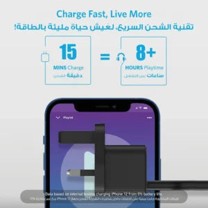 شاحن Anker PowerPort III USB-C بقوة 20 واط – محول شحن سريع | الطراز A2149