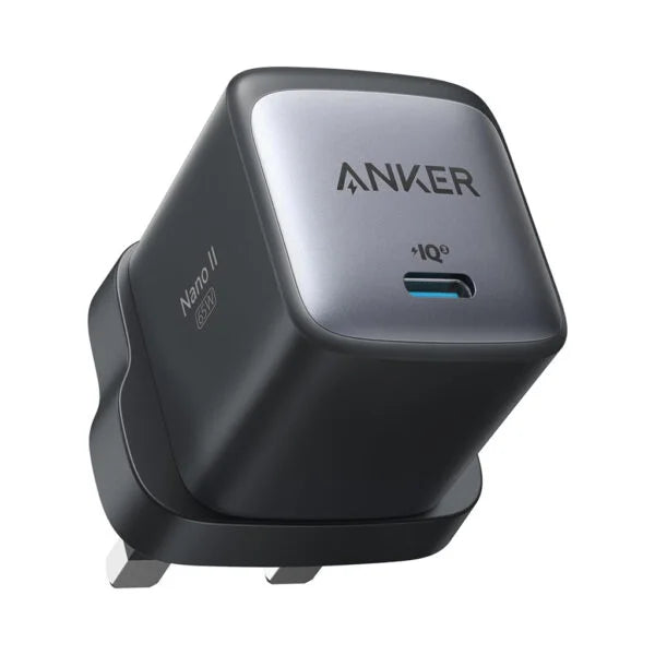 شاحن Anker GaN II USB-C سريع بقوة 65 واط A2663 – محول PD وPPS مدمج | الطراز A2663