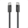 أنكر Zolo | كابل USB-C إلى USB-C (مضفر، مقاوم للأوساخ) | A8060 | طول 1 متر