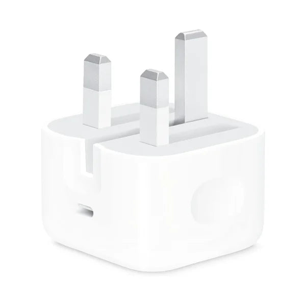 محول طاقة Apple USB-C بقوة 20 واط – شحن سريع لهواتف iPhone و iPad