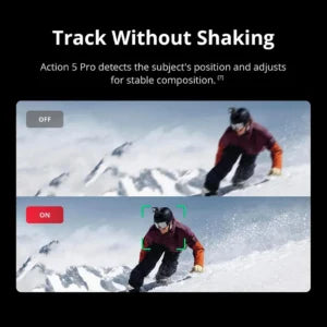 كاميرا أكشن DJI Osmo Action 5 Pro القياسية – فيديو 4K/5.2K وشاشتين