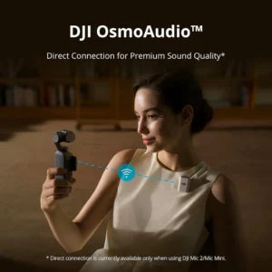 كاميرا DJI Osmo Pocket 3 Creator Combo المحمولة مع مثبت يدوي – مستشعر 1 بوصة، فيديو 4K وملحقات للمبدعين