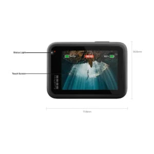 كاميرا أكشن GoPro HERO13 Black – فيديو 5.3K، HyperSmooth 6.0 وشاشتين
