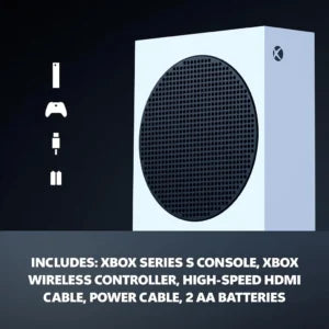 جهاز ألعاب Microsoft Xbox Series S – سعة 512 جيجابايت (النسخة الأوروبية)