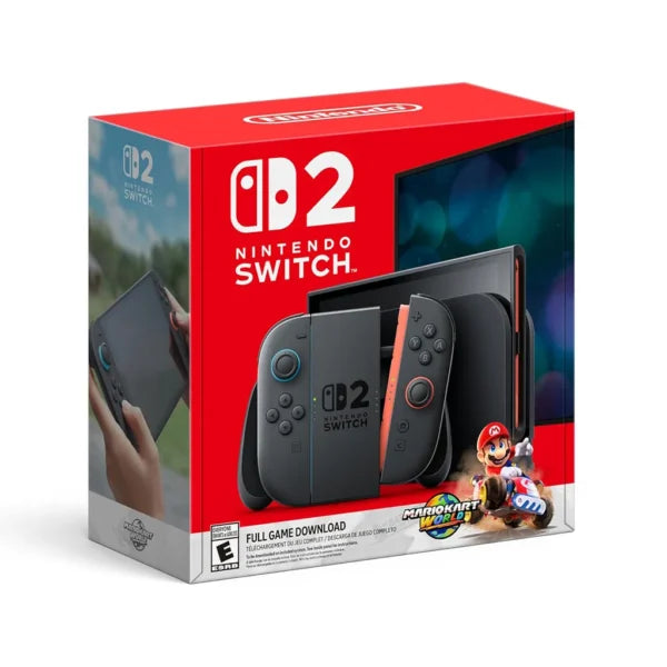 جهاز ألعاب Nintendo Switch 2 + حزمة Mario Kart World – إصدار 2025