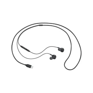 سماعات سامسونج EO-IC100 سلكية USB Type-C داخل الأذن مع ميكروفون – صوت من AKG، أسود