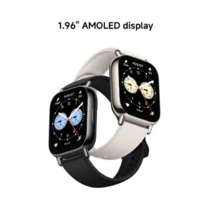 ساعة شاومي ريدمي 5 لايت الذكية – شاشة AMOLED، تتبع اللياقة البدنية وعمر بطارية طويل (أسود) | الطراز BHR8791GL
